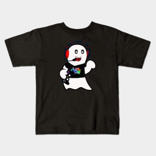 Gamer Ghost Kids T-Shirt